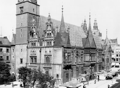 Town Hall, Breslau (modern day Wroclaw) Poland, c.1910 by Jousset