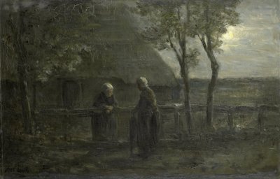 Neighborly Gossip by Jozef Israëls