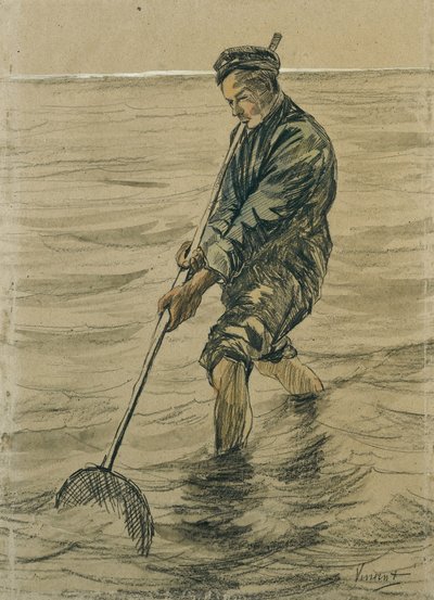 Shells Fisherman, 1863-90 by Jozef Israëls