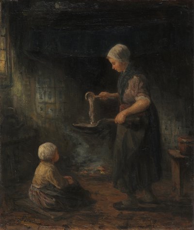 The Pancakes by Jozef Israëls