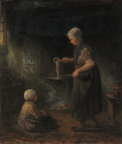 The Pancakes by Jozef Israëls