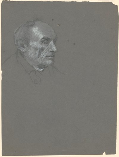 Head of a Man by Jr. Enoch Wood Perry