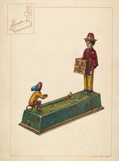 Monkey Bank by Jr. Ernest A. Towers