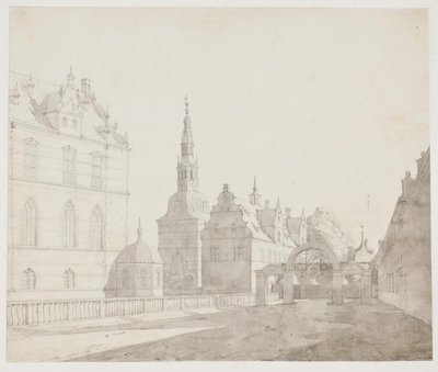 Carousel Yard at Frederiksborg Castle by Jørgen Roed