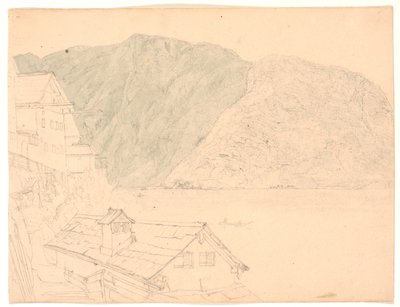 Lake at Gmunden by Jørgen V. Sonne