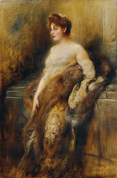 Mrs. Bonn by Jószef Arpád Koppay Baron von Drétoma