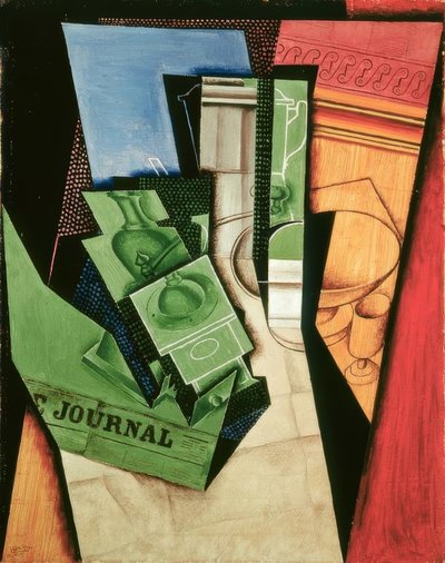 J. Gris, The Breakfast, 1915 by Juan Gris