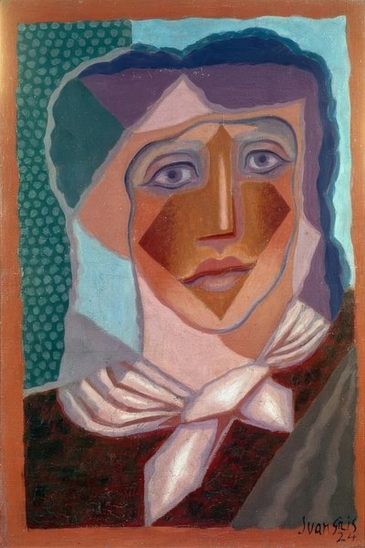 Juan Gris, Woman with Scarf, 1924 by Juan Gris