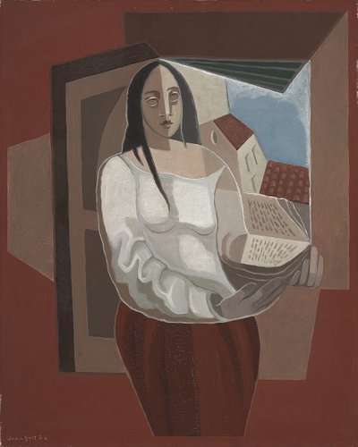 La Liseuse, 1926 by Juan Gris
