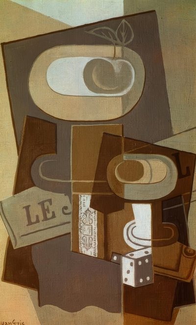The Dice by Juan Gris