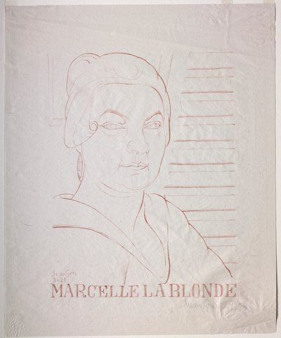 Marcelle la Blonde by Juan Gris