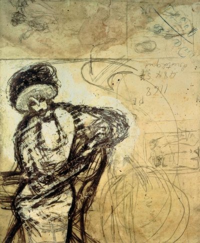 Seated Woman by Juan Gris