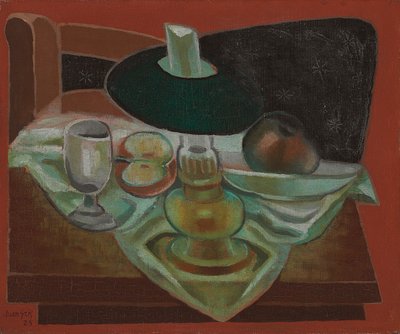 Under the Lamp by Juan Gris