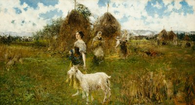 The Milk Maid by Juan Pablo Salinas Tervel