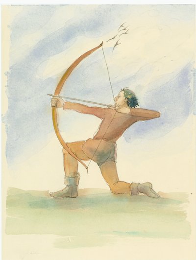 A medieval archer by Judith Dobie
