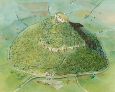 Beeston Castle, c2010 by Judith Dobie
