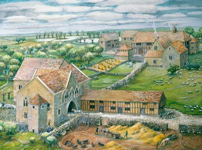 Thornholme Priory, Humberside by Judith Dobie