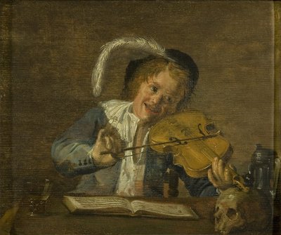 A Boy Musician by Judith Leyster