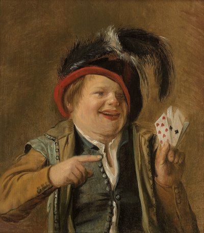 A Card Player by Judith Leyster