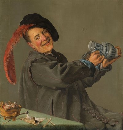 The Merry Drinker by Judith Leyster