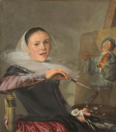 Self-Portrait by Judith Leyster
