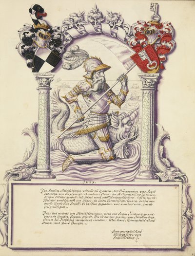 Eitelfriedrich II Hohenzollern by Jörg Ziegler