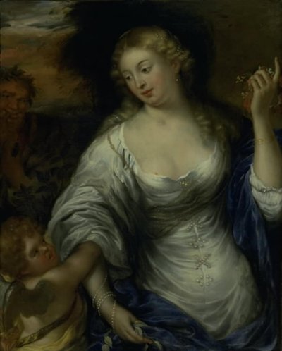 Cupid Tempting Virtue by Jürgen Ovens