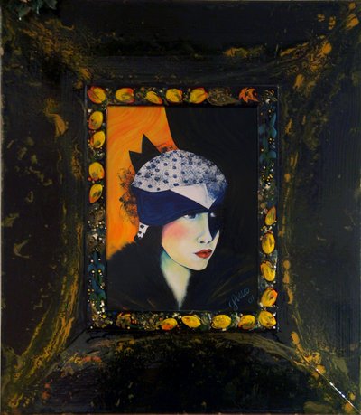 Belle Epoque III -Lady with Silk Hat- by JuleSimo