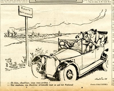 Candide, Satirical in B&W by Jules Abel Faivre