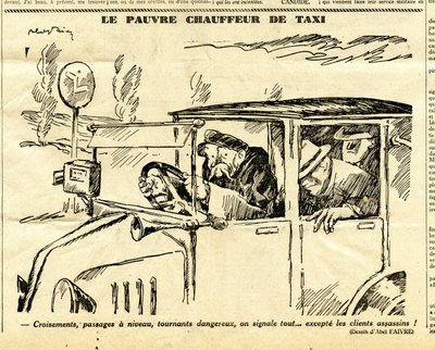 Candide, Satirical in B & W by Jules Abel Faivre