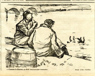 Candide, Satirical in B & W by Jules Abel Faivre