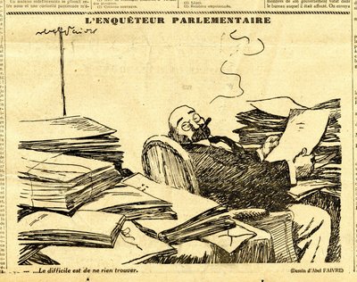 Candide, Satirical in B&W by Jules Abel Faivre