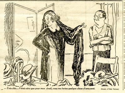 Candide, Satirical in B&W by Jules Abel Faivre