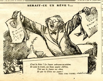 Candide, Satirical in B&W by Jules Abel Faivre