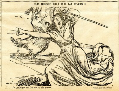 Candide, Satirical in B & W by Jules Abel Faivre