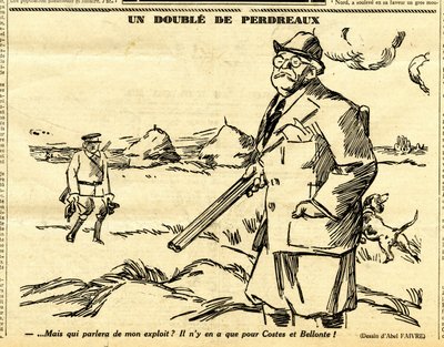 Candide, Satirical in Black & White by Jules Abel Faivre