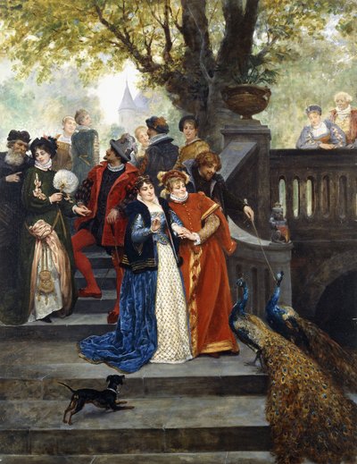 In the Park by Jules Arsene Garnier