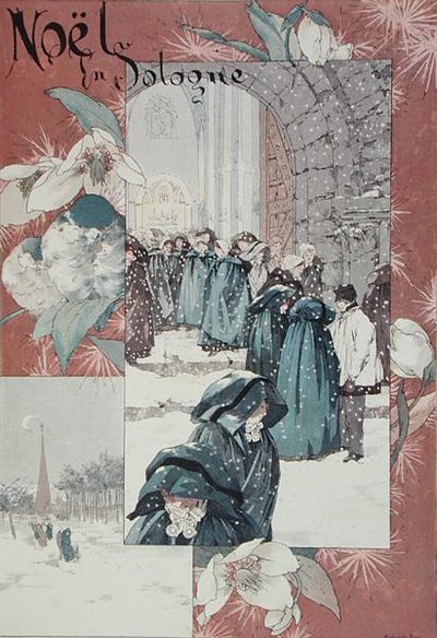 Christmas in Sologne (France) by Jules Auguste Habert Dys