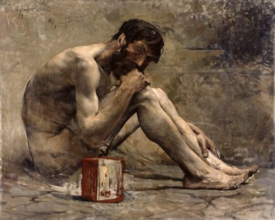 Diogenes, 1905 by Jules Bastien Lepage
