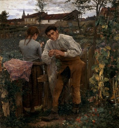 Rural Love by Jules Bastien Lepage