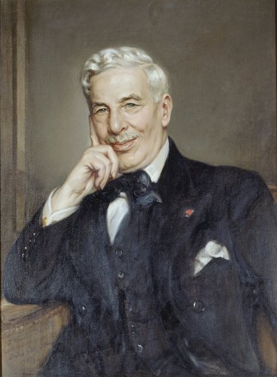 Portrait of Maurice Donnay by Jules Cayron