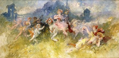 A Fete Champetre by Jules Cheret