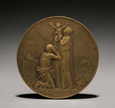 Medal obverse by Jules Dupré