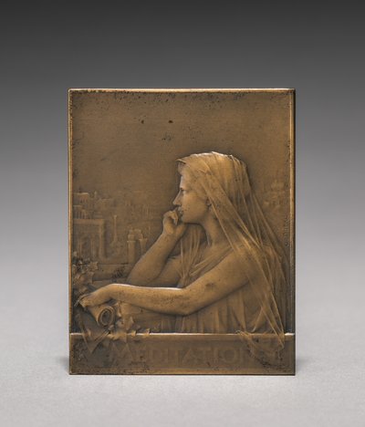 Medallion Obverse by Jules Dupré