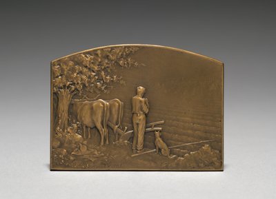 Medallion obverse by Jules Dupré