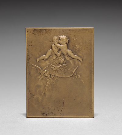 Medallion reverse by Jules Dupré