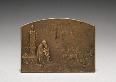 Medallion (reverse) by Jules Dupré