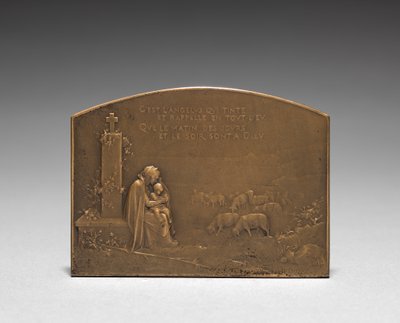Medallion reverse by Jules Dupré