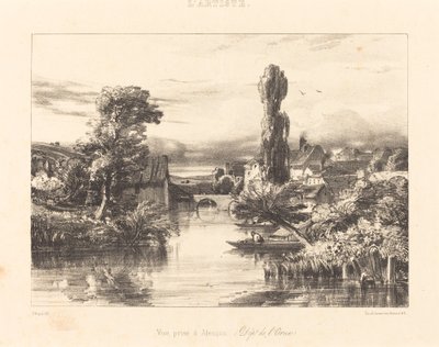 View at Alençon by Jules Dupré