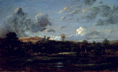 In the Landes by Jules Dupré